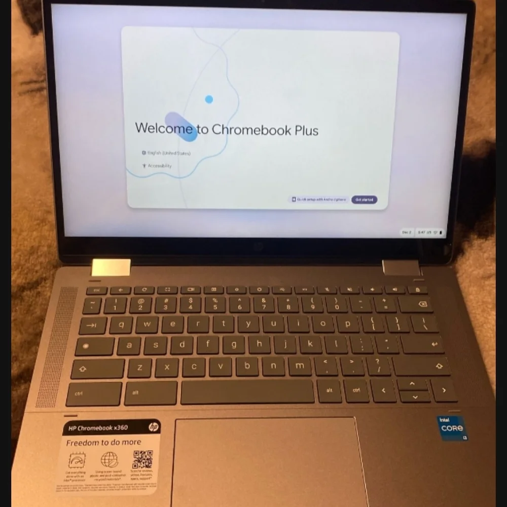 HP Chromebook Plus - Gray